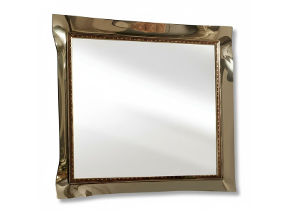 Miroir classique à paroi miroir Cadre de bois réel Luxe nouveau Baroque arredoclassic.
