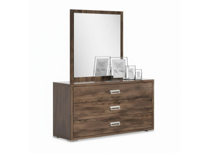 Ensemble de commode, miroir, groupe de commode en bois pour chambre