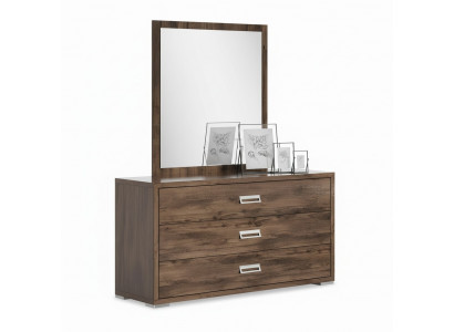 Ensemble de commode, miroir, groupe de commode en bois pour chambre