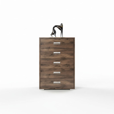 Commode design en bois pour chambre moderne
