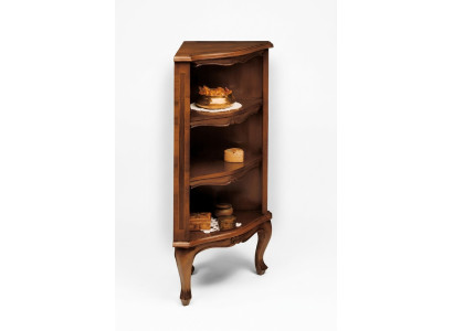 Étagère d'angle pour armoire d'angle, étagère d'angle pour livre, étagère d'angle murale en bois, armoires d'angle design baroque