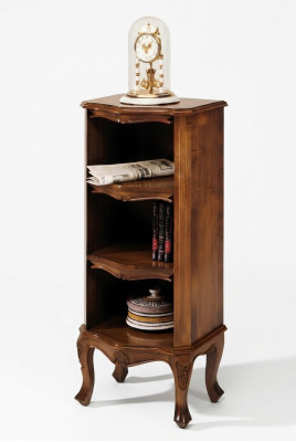 Étagère Bibliothèque Bois Armoires Design Style Baroque Vitrine Garde-robe Solide