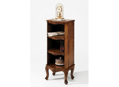 Étagère Bibliothèque Bois Armoires Design Style Baroque Vitrine Garde-robe Solide
