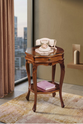 Table de téléphone Table d'appoint Console Table Table de fleurs Table en bois Tables Mobilier neuf