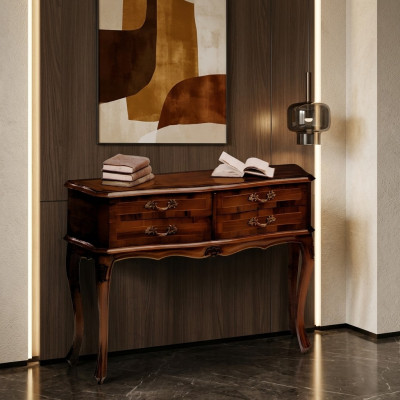 Commode Consoles Baroque Rococo Table Commodes en bois Design Penderie latérale
