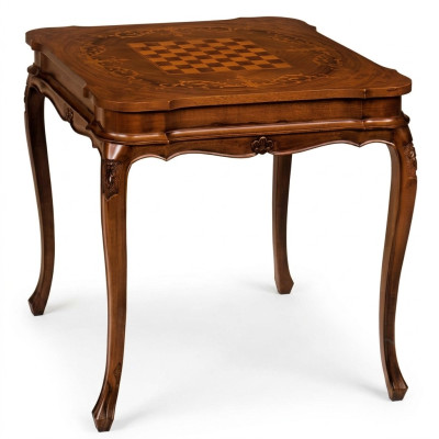 Table de jeu d'échecs table avec des études miniatures d'échecs, tables de meubles de jeux de société