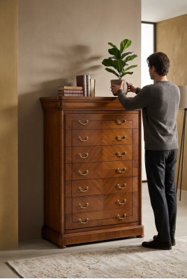 Armoire Commode Buffet Portemanteau Buffet Mobilier Style ancien Bois Luxe neuf