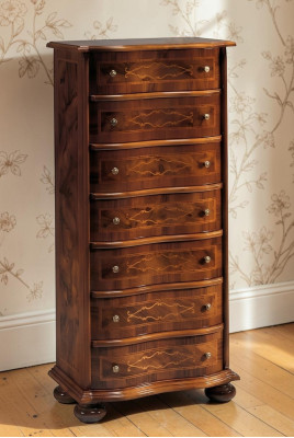Meubles de style italien en bois de luxe Marron Commode de style baroque antique Style neuf