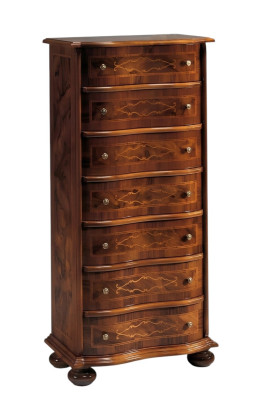 Meubles de style italien en bois de luxe Marron Commode de style baroque antique Style neuf