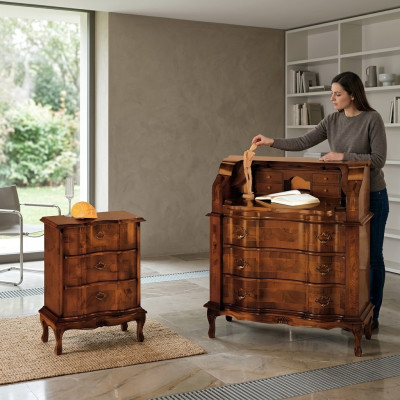 Table de chevet en bois de luxe Tables de chevet Tables consoles Nuit Style moderne Console nouvelle