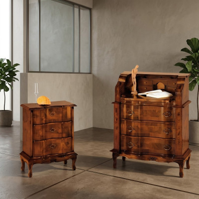 Table de chevet en bois de luxe Tables de chevet Tables consoles Nuit Style moderne Console nouvelle