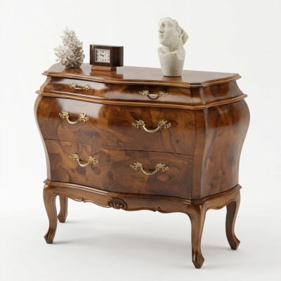 Commode en bois de style italien Meubles de luxe Commodes de style baroque Style ancien nouveau