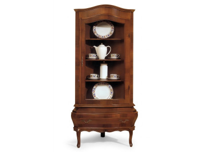 Vitrine d'angle Armoire classique Vitrines Salon Armoires Buffet