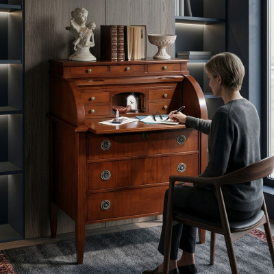 Commode Buffet Armoire Porte-manteau Buffet Mobilier italien Étagère Console