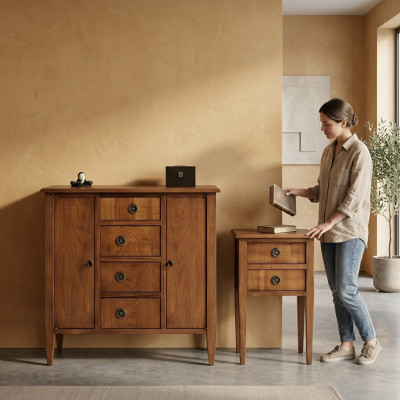 Table de chevetTable de nuitCommodeConsoleCôtéTable d'appoint de luxeTable nouvelle