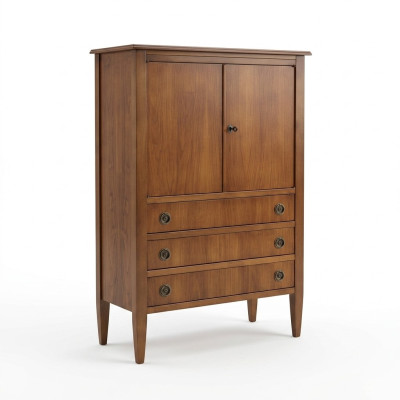 Garderobe Bar Coffret de Bar Vitrine Salon Designer Étagère Mobilier Bois Maison Mur