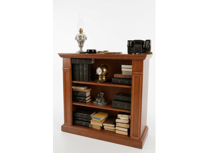 Étagère Vitrine Armoire Classique Bibliothèque Bois Neuf