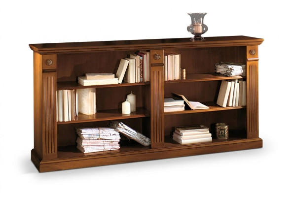 Étagère Bibliothèque Vitrine Armoire Classique Armoires en Bois XXL