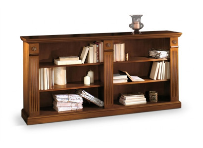 Étagère Bibliothèque Vitrine Armoire Classique Armoires en Bois XXL