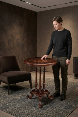 Kaffeetisch Luxusdesign Sofatisch Beistelltische Wohnzimmer Rund