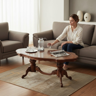 Table basse de luxe Design Table Canapé Table d'appoint de salon Table basse de salon nouveau sofa