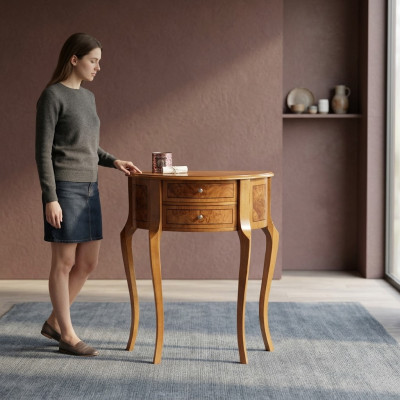 Console en bois Table console Console de luxe Tables consoles Tables de design Tiroirs