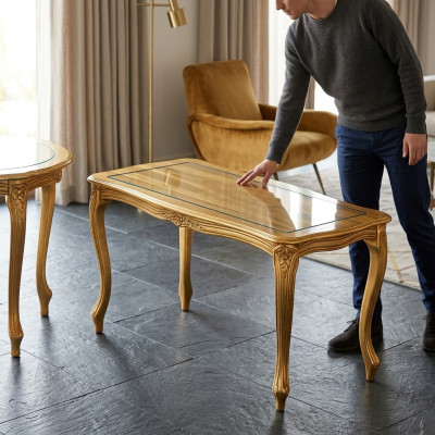 Table basse en bois Table d'appoint Table basse Table de designer Table de salon Tables