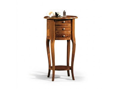 Table d'appoint Table basse ovale Commode Tables Console Design Table en bois nouveau