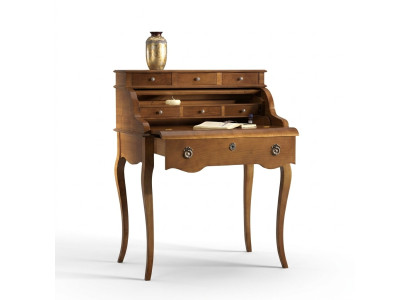 Bureau baroque Table de bureau en bois noble Tables style rococo Mobilier antique Italie.
