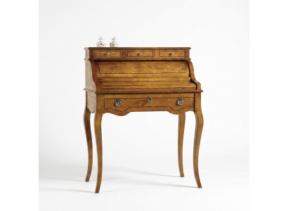 Tables Bureau Table de Bureau Bois Noble Style Baroque Rococo Mobilier Antique de Luxe
