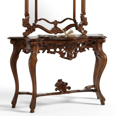 Table console de designer Table en bois Console Consoles de luxe Tables Italie Meubles