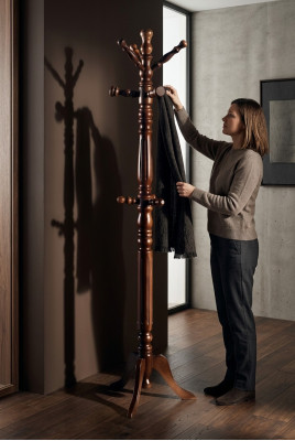 Portemanteau, portant sur pied, portemanteau, cintre, valet, meuble, parquet