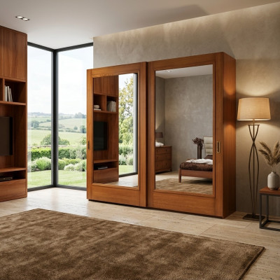 Armoire penderie portes coulissantes Armoires de chambre meubles Neuf