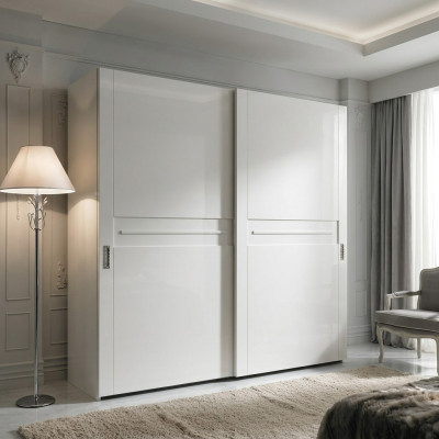 Armoire Portes Coulissantes Armoire Chambre Armoires Murales Bois Miroir Nouveau