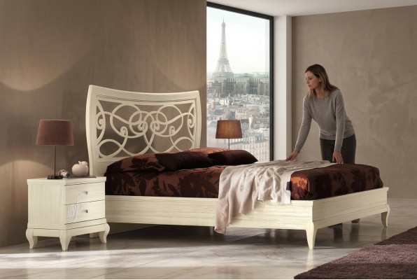 Lit Double-lits Cadre de lit moderne Lits Cadre de lit Moderne Bois Double Nouveau