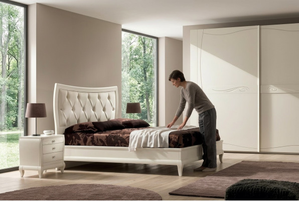 Lit Double Cadres de lit modernes Lits Cadre de lit double Design Meubles nouveaux