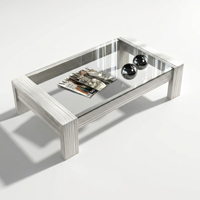 Table basse Table d'appoint Design Salon Bois Café Canapé Italien
