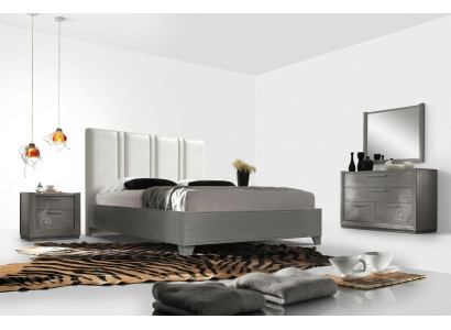 Lit Lits Doubles Lit Moderne Cadre de lit Lits Chambre à coucher Double Cadre de lit Rembourrage Conception nouveau