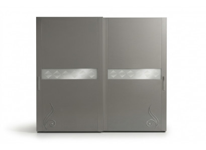 Armoire Armoire Luxe Portes Coulissantes Conception Armoires Vêtements Mobilier Bois neuf