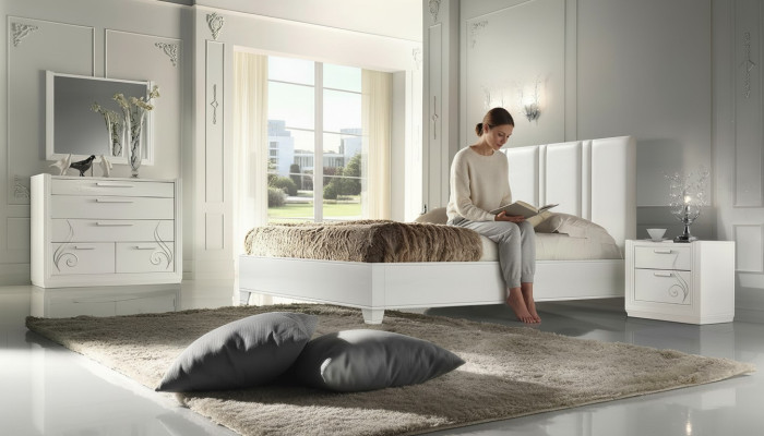 Lits doubles, lit, lit moderne, cadre de lit, lits, cadre de lit double, design de rembourrage, nouveau