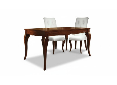 Table à manger extensible Ess Table de bois Tables Design moderne Salle à manger de luxe Meubles