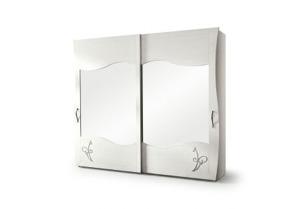 Armoire polyvalente étagères placard étagère rangement vestiaire miroir