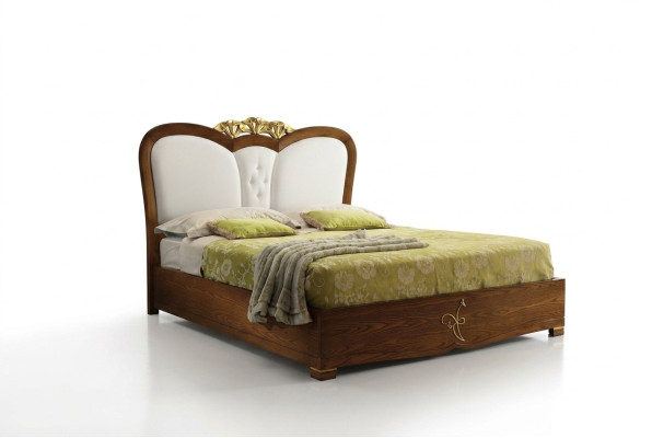 Lit Lits de luxe Cadre de lit Bois Chambre double moderne avec fonction lit