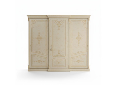 Armoire de luxe Style de garde-robe Mobilier classique Armoires de chambre en bois