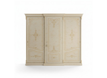 Armoire de luxe Style de garde-robe Mobilier classique Armoires de chambre en bois