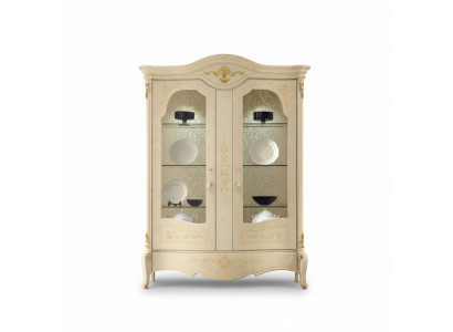 Vitrine de meubles de luxe italiens présentoir armoire placard design en verre garde-robe