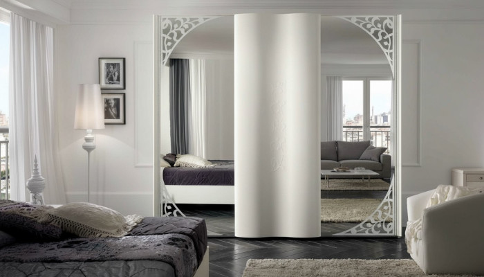 Armoire Armoire de Luxe Portes Coulissantes Design de Chambre Nouveaux Armoires en Bois