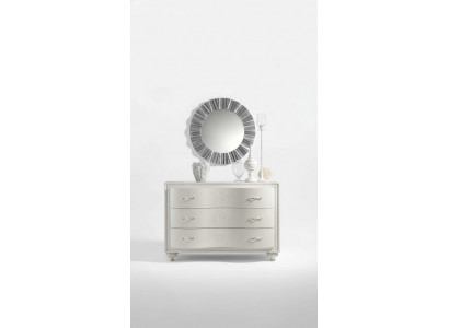 Set Kommode Spiegel Luxus Konsole Kommoden Schlafzimmer Hocker Komplett Holz