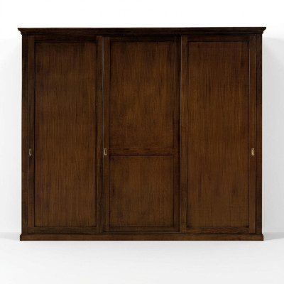 Armoire Armoire Vrai bois Meuble de chambre en bois massif Italie cabinet en bois