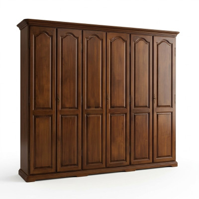 Armoire de chambre en bois massif Vaccari cav giovanni avec portes coulissantes